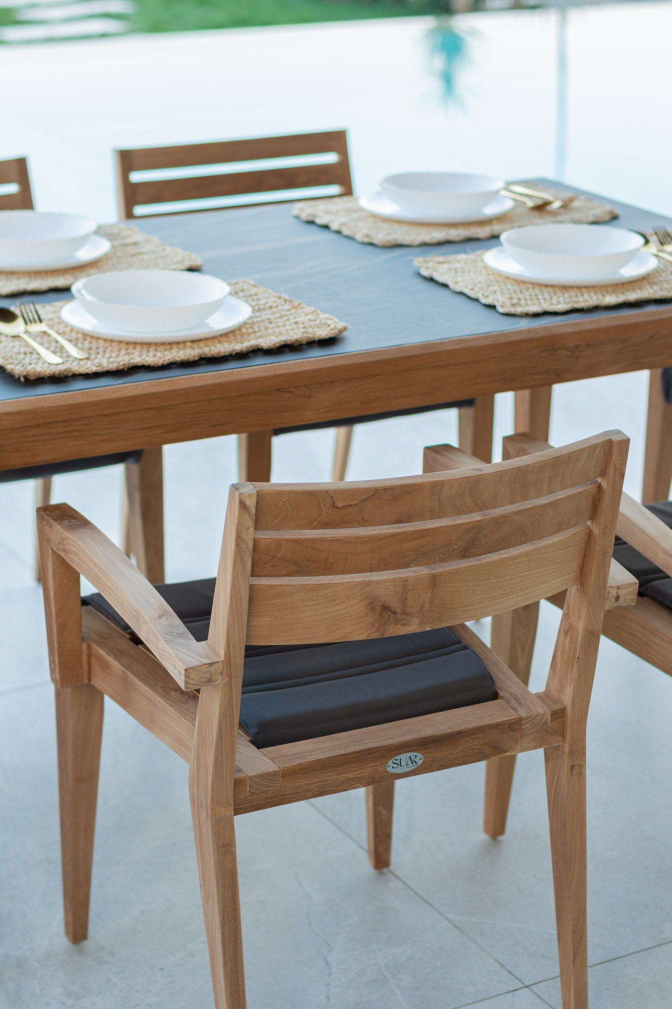ASTRA  DINING TABLE  & CHARL ARM CHAIR Thumbnail